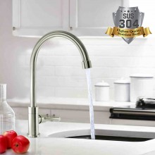 Mr. Plumber ET-100918Q-42-TM Stainless Steel Kitchen Faucet Pillar Tap
